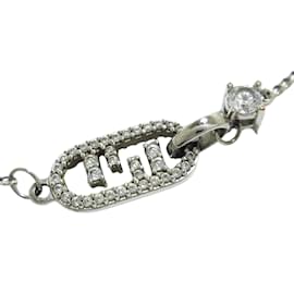 Fendi-FENDI O'Lock-Silvery