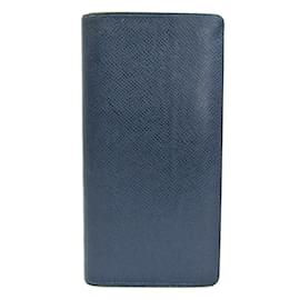 Louis Vuitton-Louis Vuitton Portefeuille Brazza-Navy blue