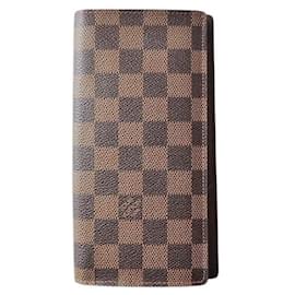 Louis Vuitton-Louis Vuitton Portefeuille Brazza-Brown