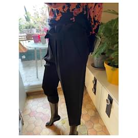 Tara Jarmon-calça, leggings-Preto