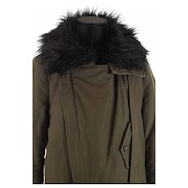 Zadig & Voltaire-Cotton coat-Khaki