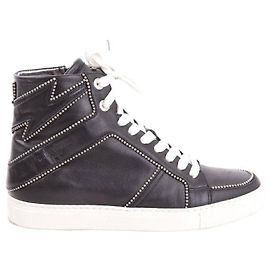 Zadig & Voltaire Baskets en cuir Noir
