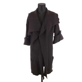 Veste Femme GEORGES RECH Tissu Natté Camel Et Blanc - Taille 38, Occasion Très Bon état