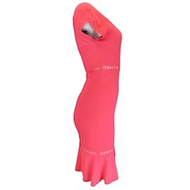 Autre Marque-Vestido de malha de viscose com manga rosa Emilio Pucci-Rosa