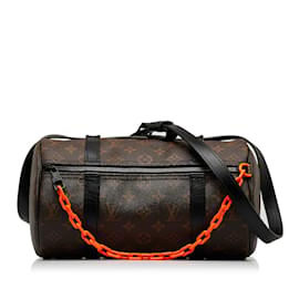 Louis Vuitton-Bolso bandolera Louis Vuitton con monograma Solar Ray Papillon negro-Negro