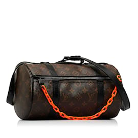 Louis Vuitton-Borsa a tracolla Papillon Solar Ray monogramma nera Louis Vuitton-Nero