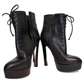 Alaïa-Alaia ancle boots-Black