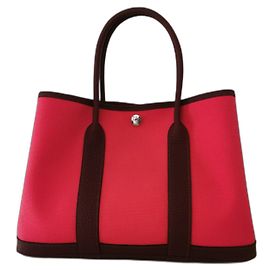 Hermès Sac Garden-Party 30 Rose Texas Rose