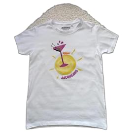 Jacquemus-T-shirt Jacquemus X Vogue Taglia S-Bianco
