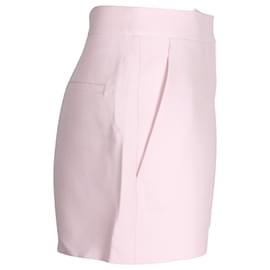 Valentino Garavani-Shorts de sastre Valentino en lana rosa-Rosa