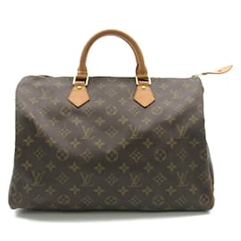 Louis Vuitton-Monogram Speedy 35 M41524-Marrone