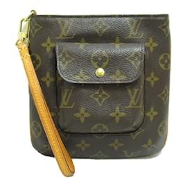 Louis Vuitton-Pochette con divisorio monogramma M51901-Marrone