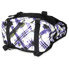 Chanel-Chanel Blue White Red Nylon Airline Backpack-Black