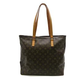 Louis Vuitton-Monogram Cabas Mezzo Zip Tote Bag M51151-Brown