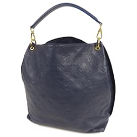 Louis Vuitton-Louis Vuitton Blue Monogram Empreinte Metis Hobo-Blue,Navy blue