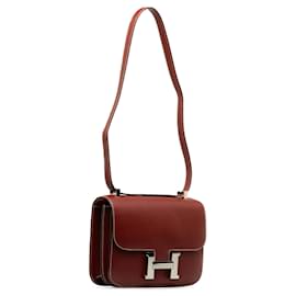 Hermès-Hermes Vermelho Constança 24-Vermelho,Outro