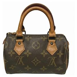 Louis Vuitton-Louis Vuitton Mini Speedy-Marrom