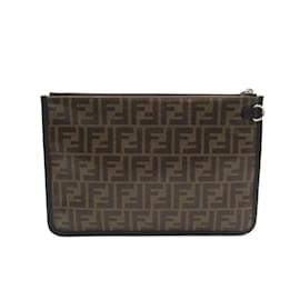 Fendi-Zucchino-Clutch 7N0078EIN5K4F17pz-Braun