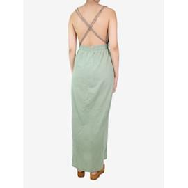 Autre Marque-Light green halterneck dress - size UK 8-Green