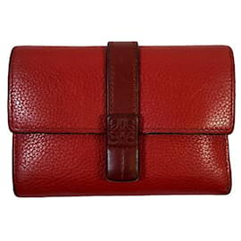 Loewe-Loewe Small vertical wallet-Red