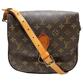 Louis Vuitton-Louis Vuitton Saint Cloud-Marrone