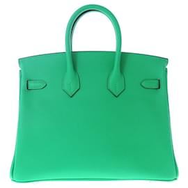 Hermès-HERMES BIRKIN 25-Grün