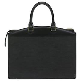 Louis Vuitton-Bolsa de mão LOUIS VUITTON Epi Riviera Noir preta M48182 LV Auth ep2625-Preto
