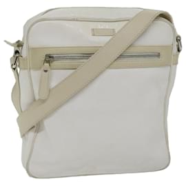 Gucci-GUCCI GG implementation Shoulder Bag White 201448 auth 62086-White
