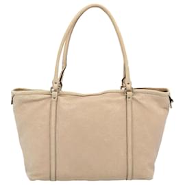 Gucci-GUCCI Sac cabas Guccissima en toile GG Beige 197953 Auth bs10664-Beige