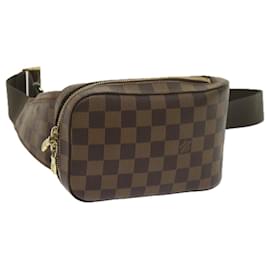 Louis Vuitton-LOUIS VUITTON Damier Ebene Geronimos Shoulder Bag N51994 LV Auth ai673-Other