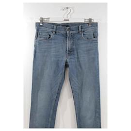 Prada-Slim-fit cotton jeans-Blue