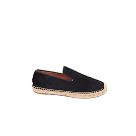 Céline Leather espadrilles Black
