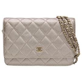 Chanel-Chanel Wallet an der Kette-Pink