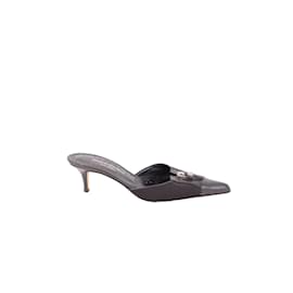 Saint Laurent-Leather Heels-Black
