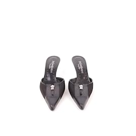 Saint Laurent-Leather Heels-Black