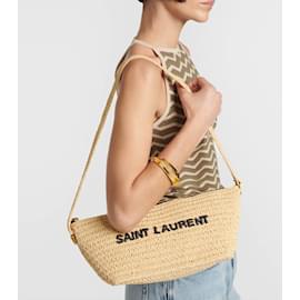 Saint Laurent-SAINT LAURENT  Handbags T.  Wicker-Beige