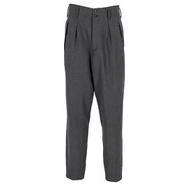 Giorgio Armani Hose aus schwarzem Polyester Schwarz