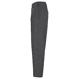 Giorgio Armani-Giorgio Armani Trousers in Black Polyester-Black