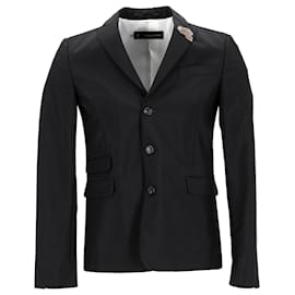 Dsquared2 Blazer with Pins in Black Polyester Black