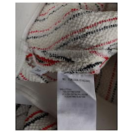 Thom Browne-Thom Browne Falda midi a rayas en algodón multicolor-Multicolor