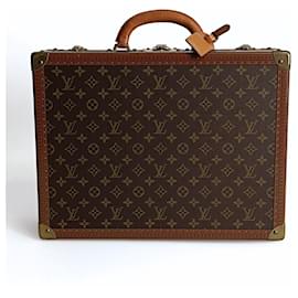 Louis Vuitton-Louis Vuitton Vintage-Tasche von Cotteville 45 im Tela-Monogramm-Braun