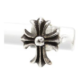 Chrome Hearts Silver Cross Stud Earring 0.0 Silvery