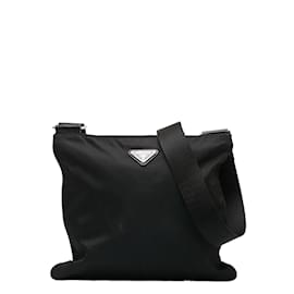 Prada-Tessuto Crossbody Bag VA0053-Black