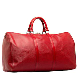 Louis Vuitton-Epi Keepall 50 M42967-Red