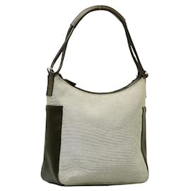 Gucci-Canvas Shoulder Bag 77112-Beige