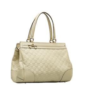 Gucci-GG Signature Mayfair Handtasche 257063-Weiß