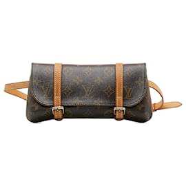 Louis Vuitton-Pochette Marelle con monogramma marrone Louis Vuitton-Marrone