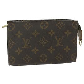 LOUIS VUITTON Monogram Bucket PM Accessory Pouch LV Auth am5407 Monogram