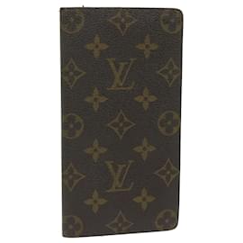 Louis Vuitton-LOUIS VUITTON Monogram Porte Shekie Cartes Credit Cartera larga M62225 Auth th4397-Monograma