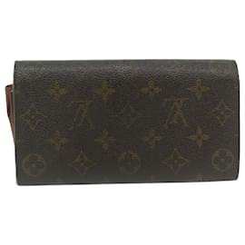 Louis Vuitton-LOUIS VUITTON Monogram Pochette Porte Monnaie Credit Wallet M61725 Auth 61890-Monogramm